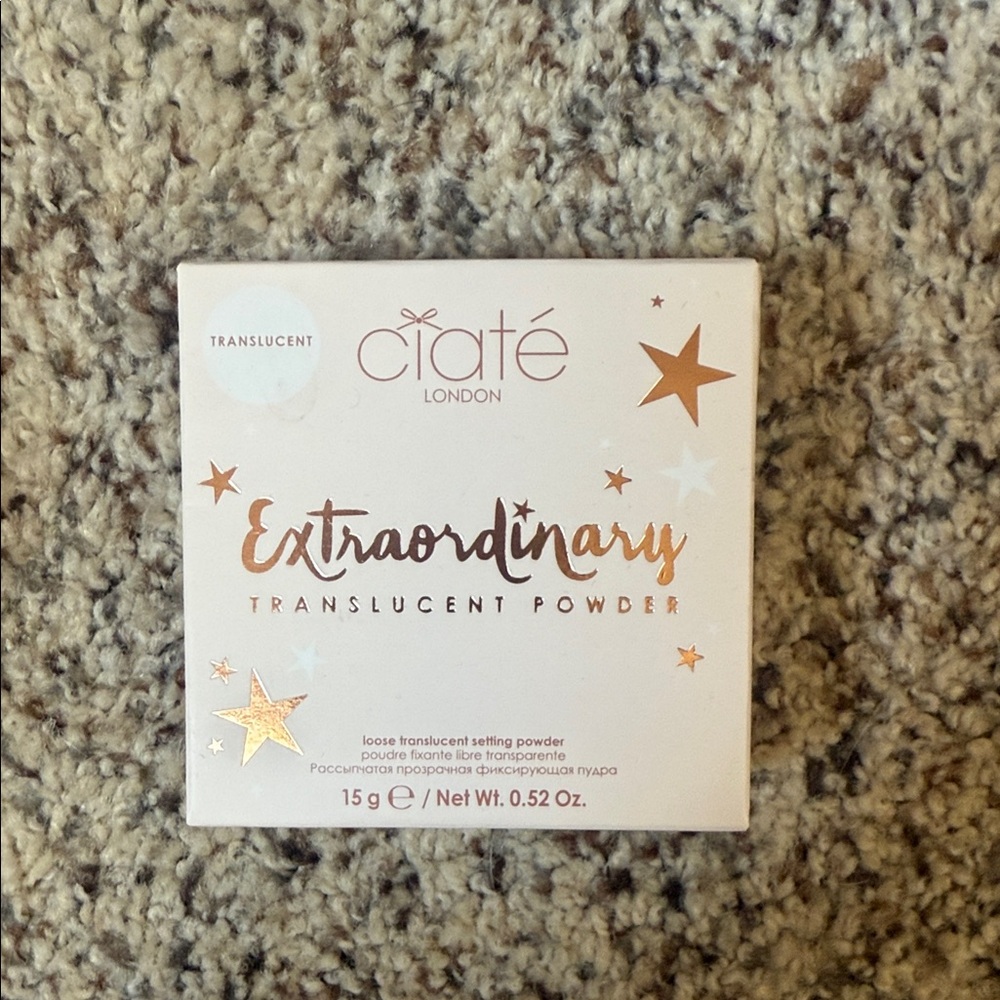Ciaté London Extraordinary Translucent Powder - loose setting powder